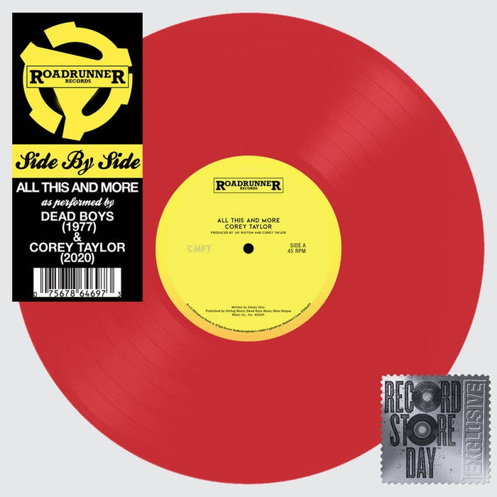 Corey Taylor / Dead Boys All This And More 12" Vinyl Single PVC Sleeve Black Friday 2020