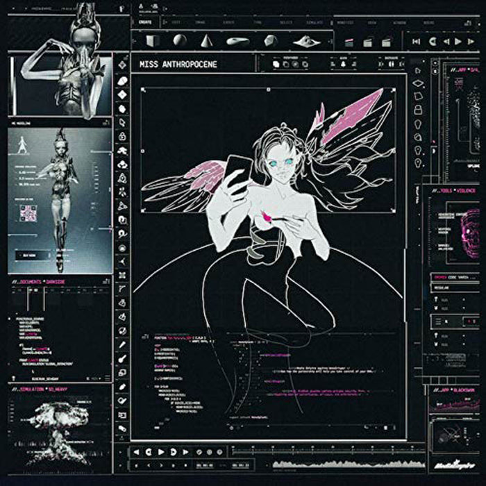 Grimes Miss Anthropocene Vinyl LP Pink Colour 2020