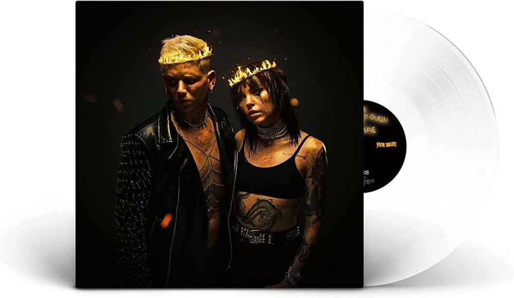 Hot Milk The King & Queen Of Gasoline White Vinyl EP 2022