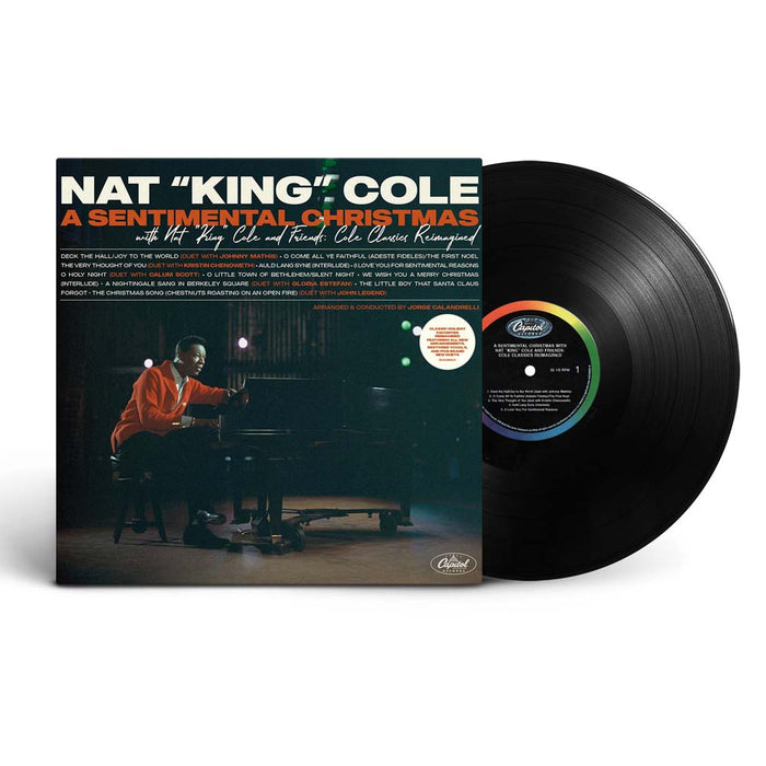 Nat King Cole A Sentimental Christmas With Nat King Cole And Friends: Cole Classics Reimagined Vinyl LP 2021