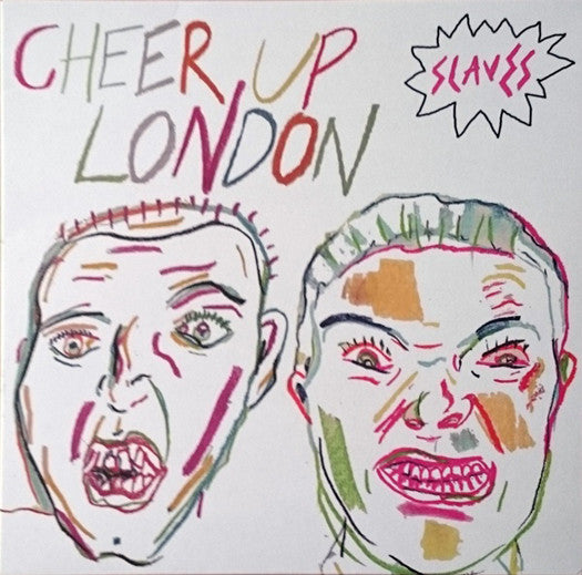 SLAVES CHEER UP LONDON 7" VINYL SINGLE NEW 2015 LTD ED WHITE VINYL