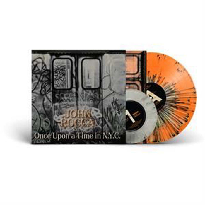 John Rocca Once Upon A Time In N.Y.C. Vinyl LP Splatter Orange Colour & 7" Vinyl LP 2022