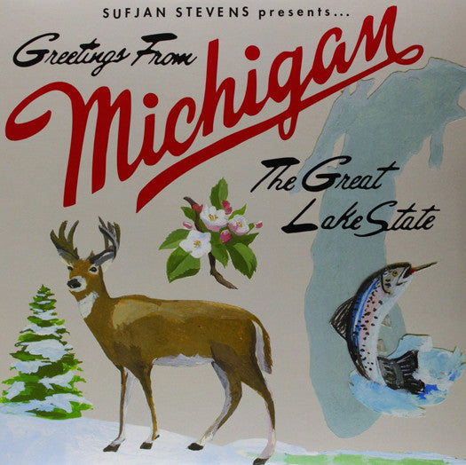 Sufjan Stevens Greetings from Michigan Vinyl LP 2014