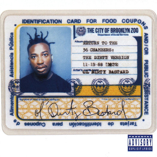 OL Dirty Bastard Return To The 36 Chambers Vinyl LP Reissue 2023