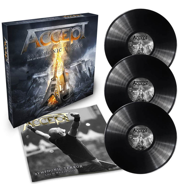 Accept Symphonic Terror Live at Wacken Vinyl LP 2018