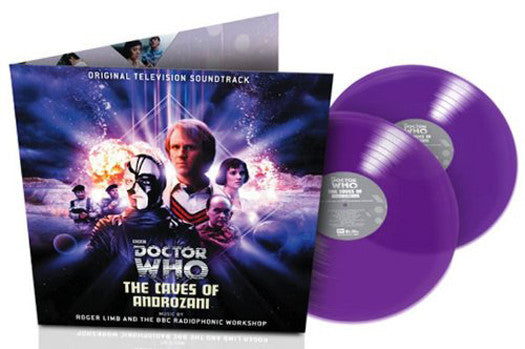 DR WHO THE CAVES OF ANDROZAR SOUNDTRACK LP VINYL NEW 2013 33RPM