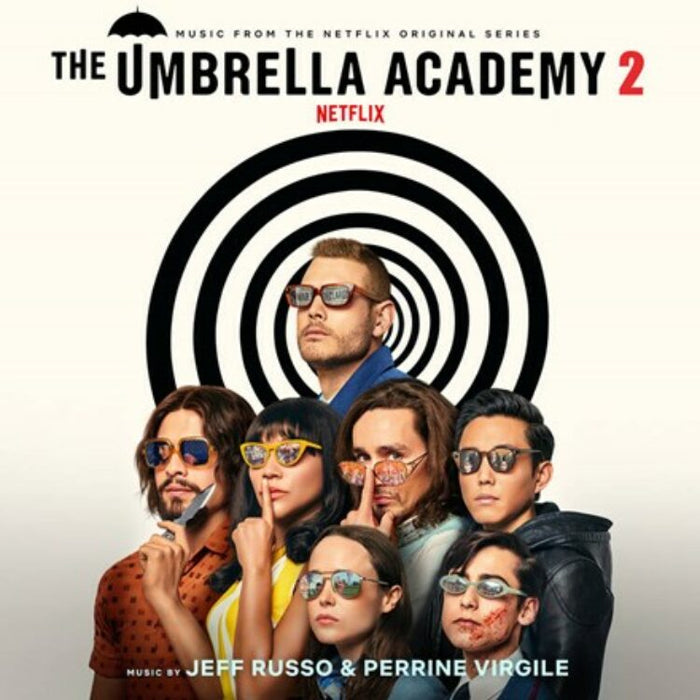 The Umbrella Academy 2 Soundtrack Vinyl LP Black and White Colour 2021