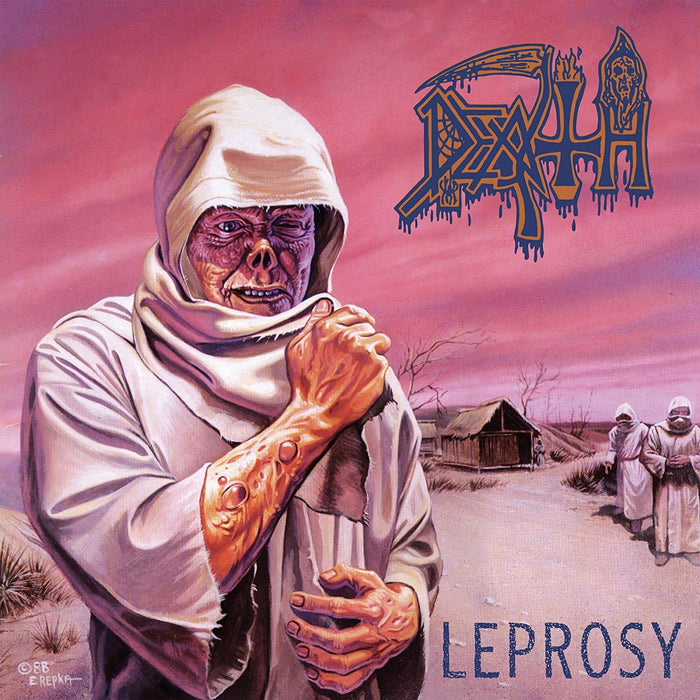 Death - Leprosy Vinyl LP Neon Magenta Pinwheels 2020