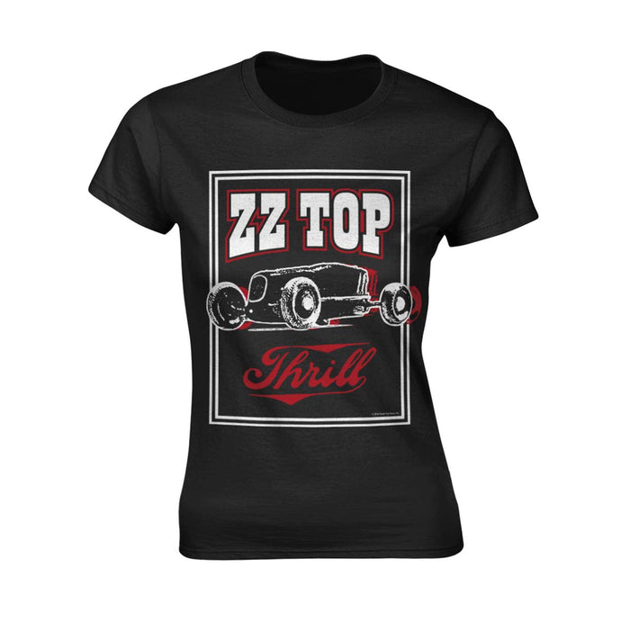 ZZ TOP Thrill WOMENS Black X-Large T-Shirt NEW