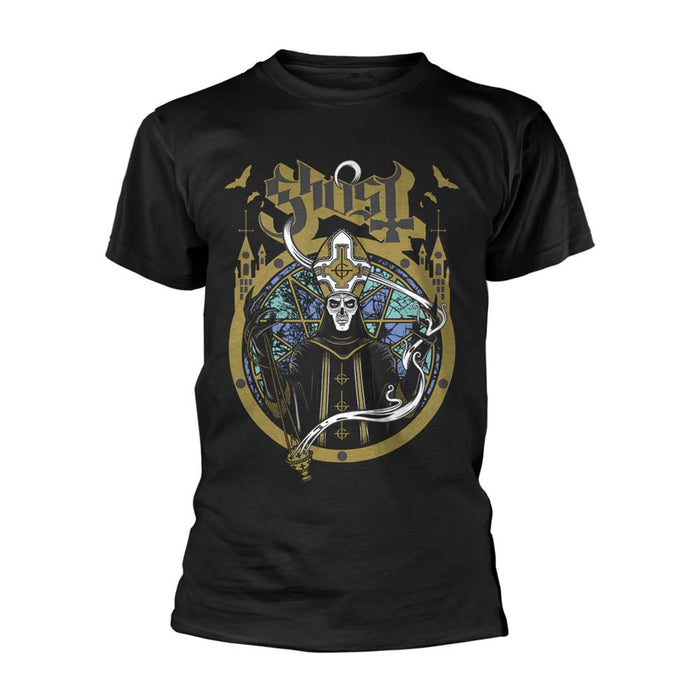 GHOST Satanas Spes Notra MENS Black SMALL T-Shirt NEW