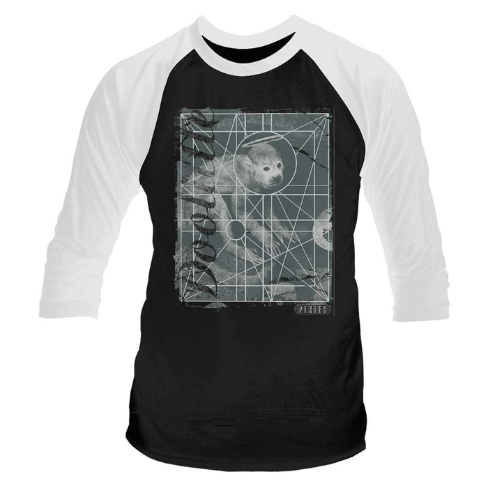 PIXIES Doolittle MENS Black XL Baseball T-Shirt NEU