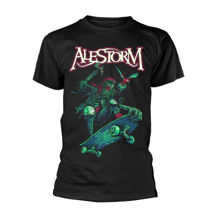 ALESTORM Pirate Pizza Party MENS Black MEDIUM T-Shirt NEW