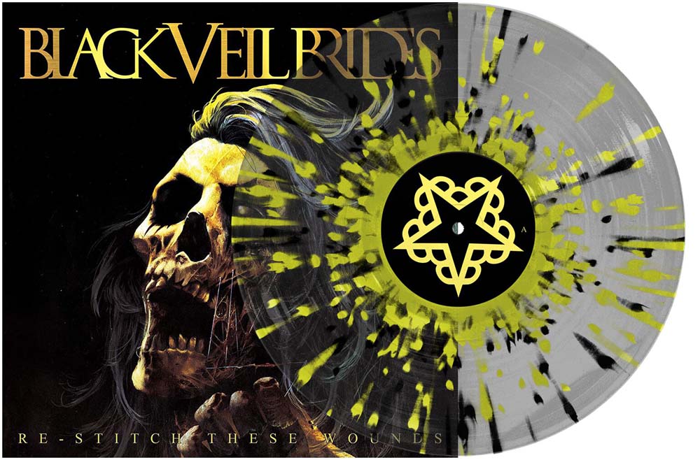 Black Veil Brides - Re-Stitch ... Vinyl LP Yellow & Black 2020