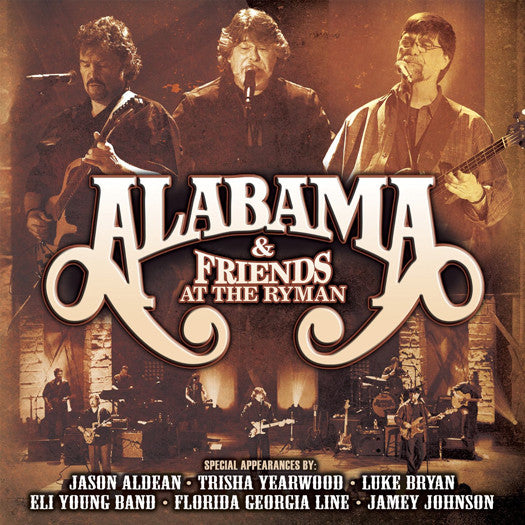 ALABAMA FRIENDS AT THE RYMAN LIMITED LP VINYL NEW (US) 33RPM