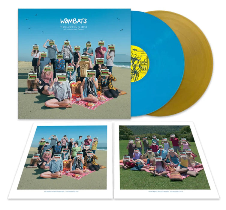 The Wombats This Modern Glitch Vinyl LP Blue & Gold Colour 2021