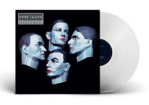 Kraftwerk Techno Pop Vinyl LP (German Sleeve) Clear Colour 2020