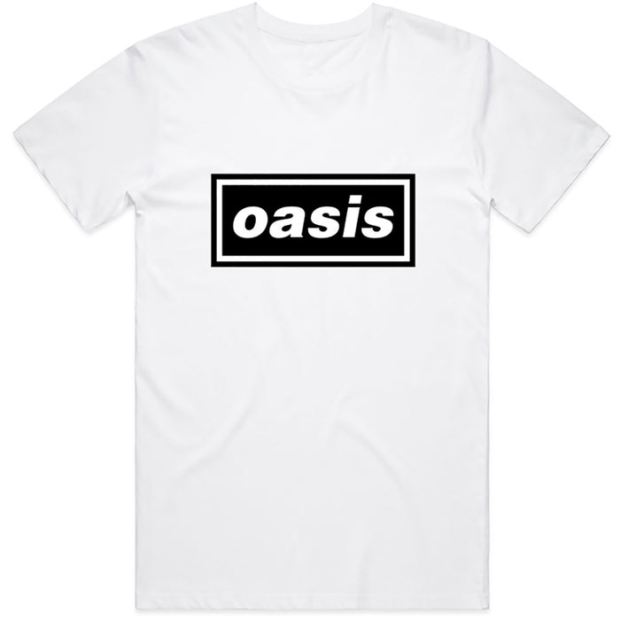 Oasis Decca Logo White X-Large T-Shirt
