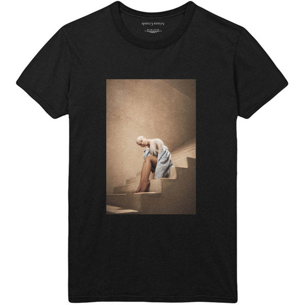Ariana Grande Staircase Black Large T-Shirt