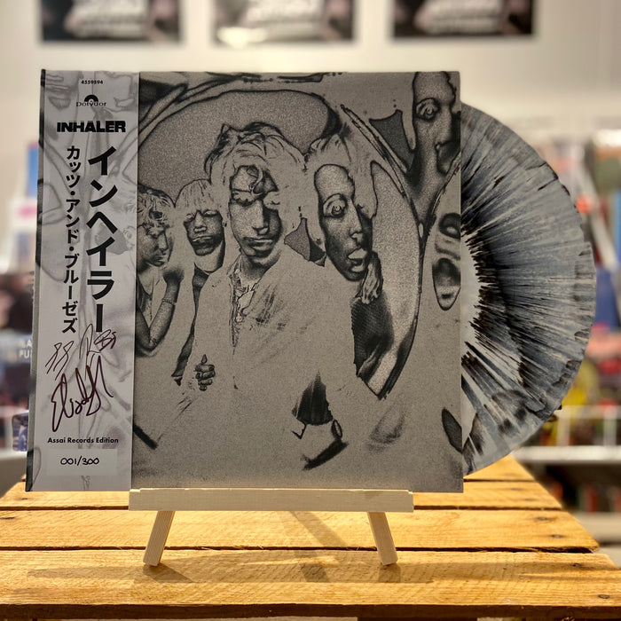 Inhaler Cuts & Bruises Vinyl LP White & Black Splatter Signed Assai Obi Edition 2023