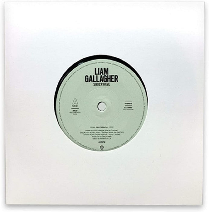 Liam Gallagher Shockwave 7" Vinyl Single 2019