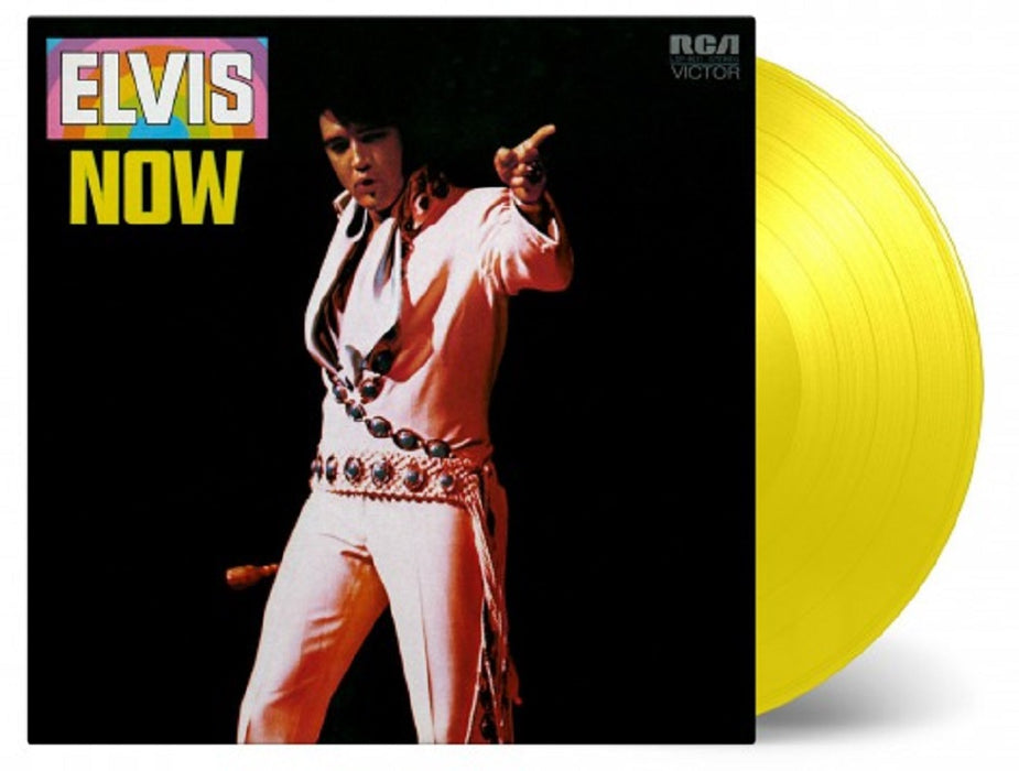 Elvis Presley Elvis Now Vinyl LP Yellow Colour 2019