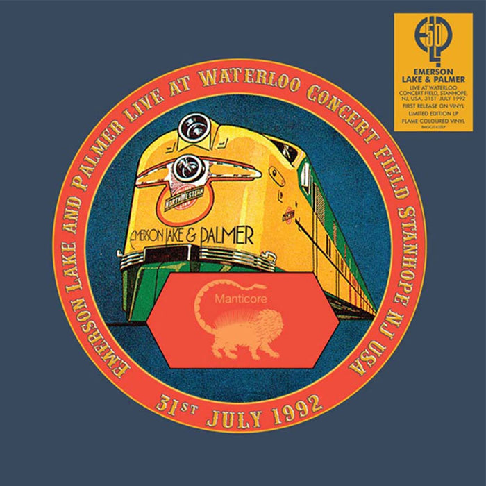 Emerson Lake Palmer - Live at Waterloo Concert Field Vinyl LP RSD Aug 2020