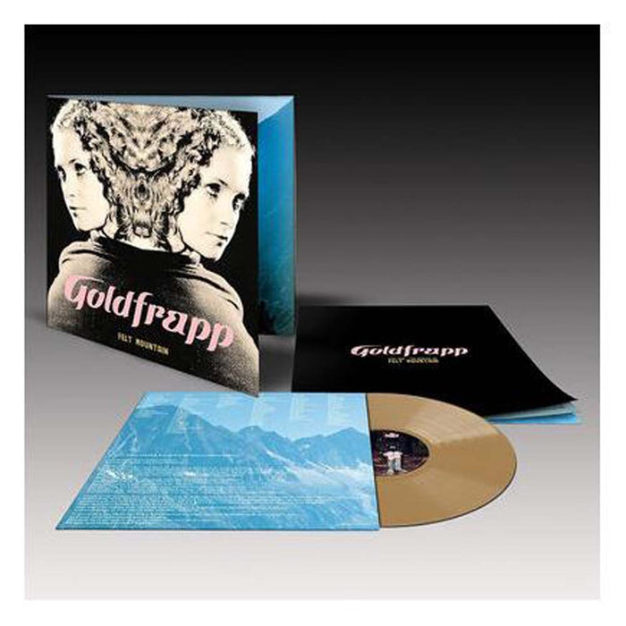 Goldfrapp Felt Mountain Vinyl LP Gold Colour 2022