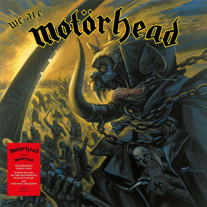 Motorhead We Are Motorhead Vinyl LP Transparent Green Colour 2023