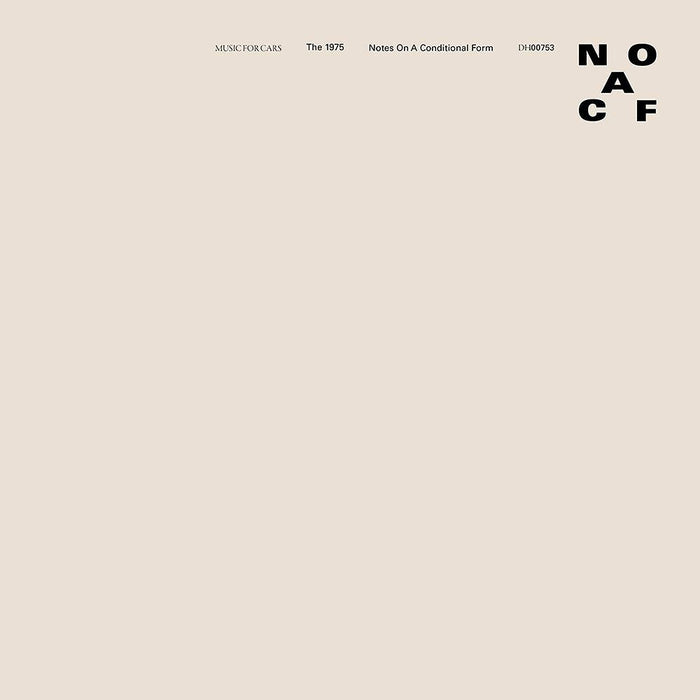 The 1975 Notes On A Conditional Form Vinyl LP Indies White Colour 2020