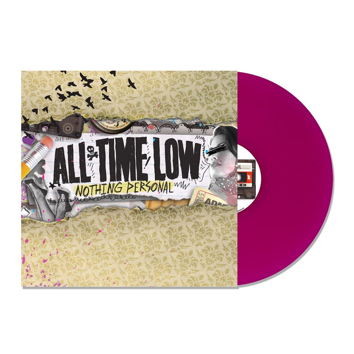 All Time Low Nothing Personal Vinyl LP Neon Purple Colour 2023