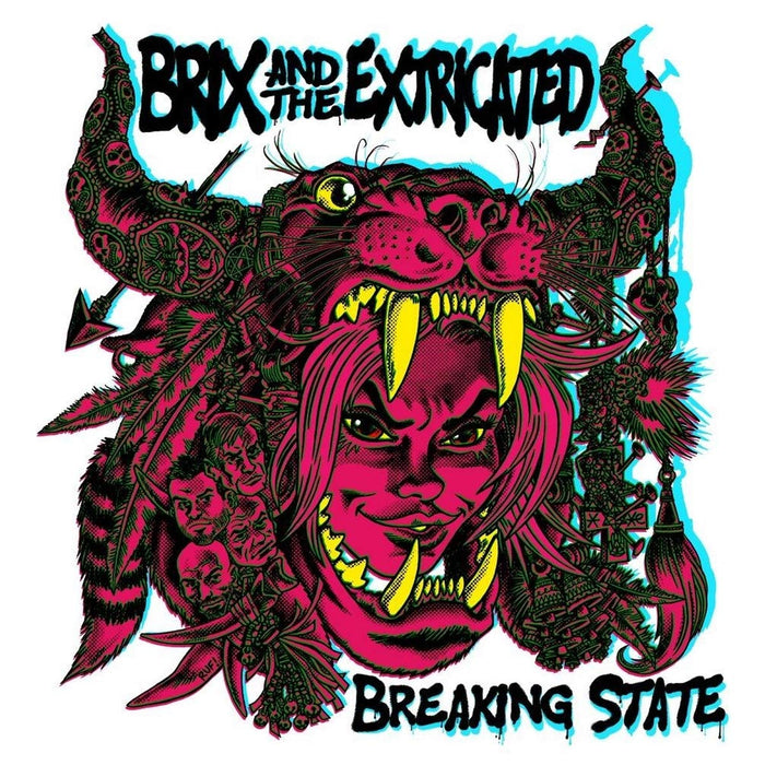 Brix & The Extricated Breaking State Vinyl LP Transparent Purple Colour 2019