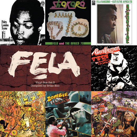 FELA KUTI #3 CURATED BY BRIAN ENO LP VINYL NEW 33RPM BOX SET 2014