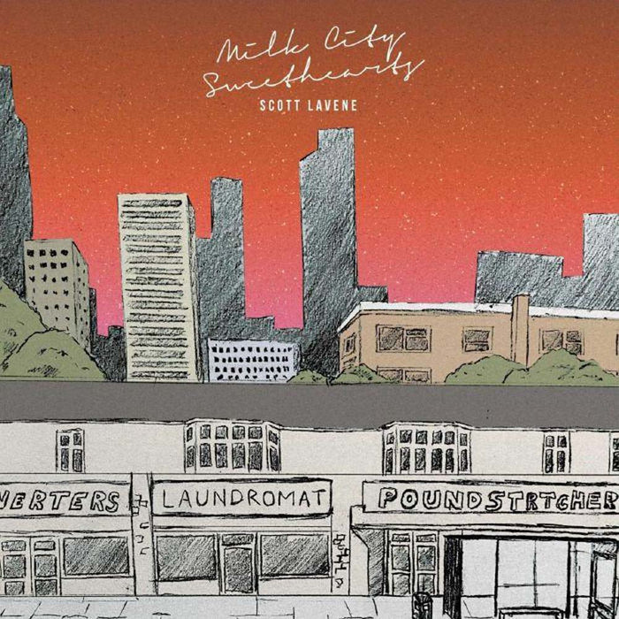 Scott Lavene Milk City Sweethearts Vinyl LP Indies Black & Red Colour 2021
