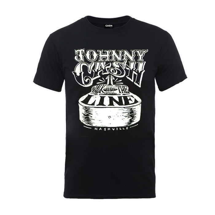 JOHNNY CASH Walk The Line MENS Black XXL T-Shirt NEW