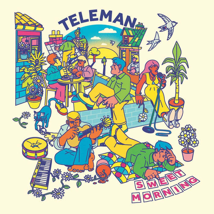 Teleman Sweet Morning Vinyl EP Light Blue Colour 2021