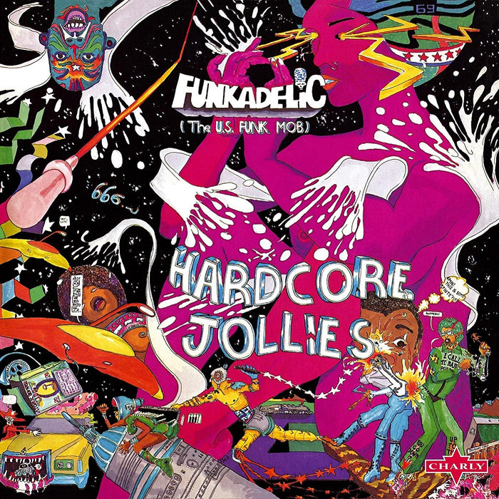 Funkadelic Hardcore Jollies Vinyl LP Indies Pink Translucent Colour 2023