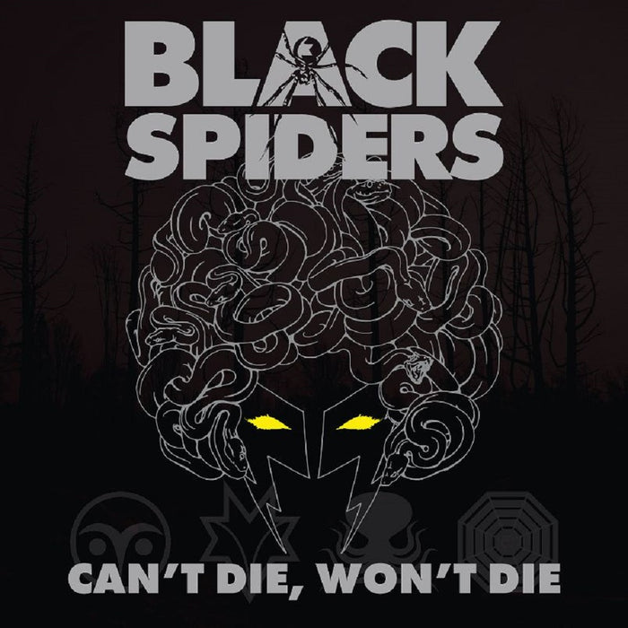 Black Spiders Can't Die, Won't Die Vinyl LP Splatter Colour 2023