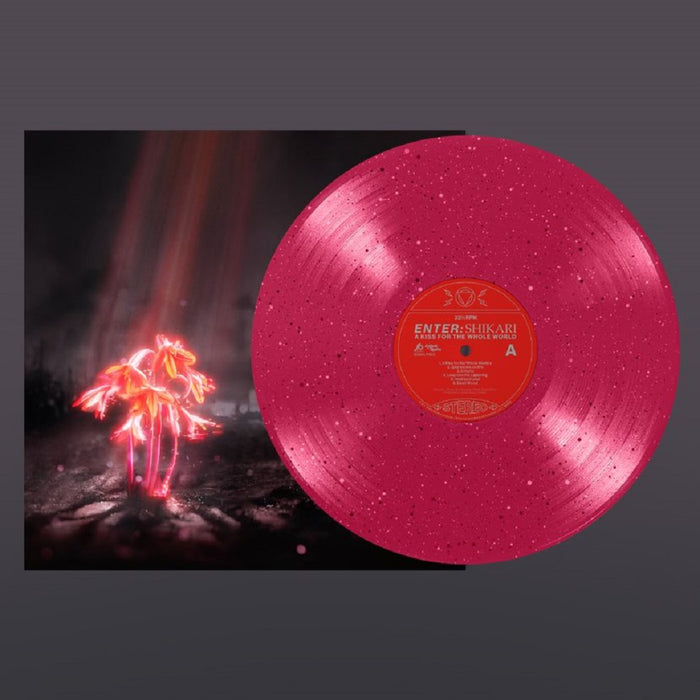 Enter Shikari A Kiss for the Whole World Vinyl LP Pink Sparkle Colour 2023