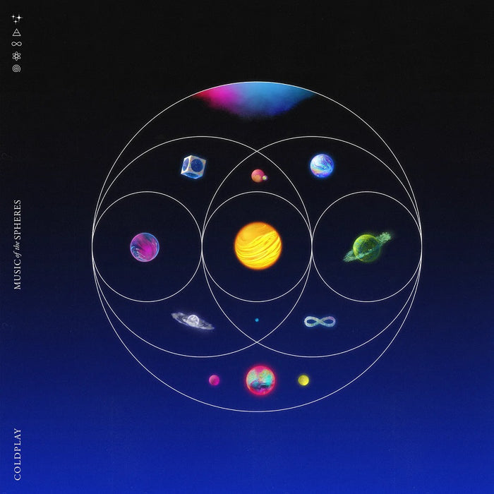 Coldplay Music Of The Sepheres Vinyl LP Recycled Colour 2021