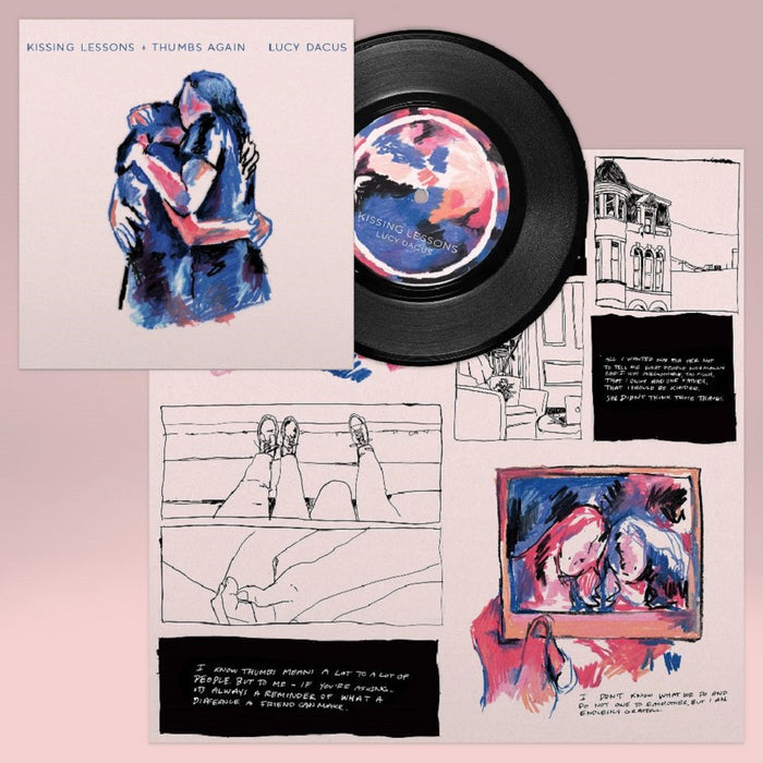 Lucy Dacus Kissing Lessons/Thumbs Again Vinyl 7" Single 2022