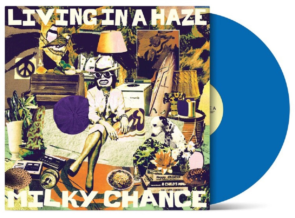 Milky Chance Living In A Haze Vinyl LP Ocean Blue Colour 2023