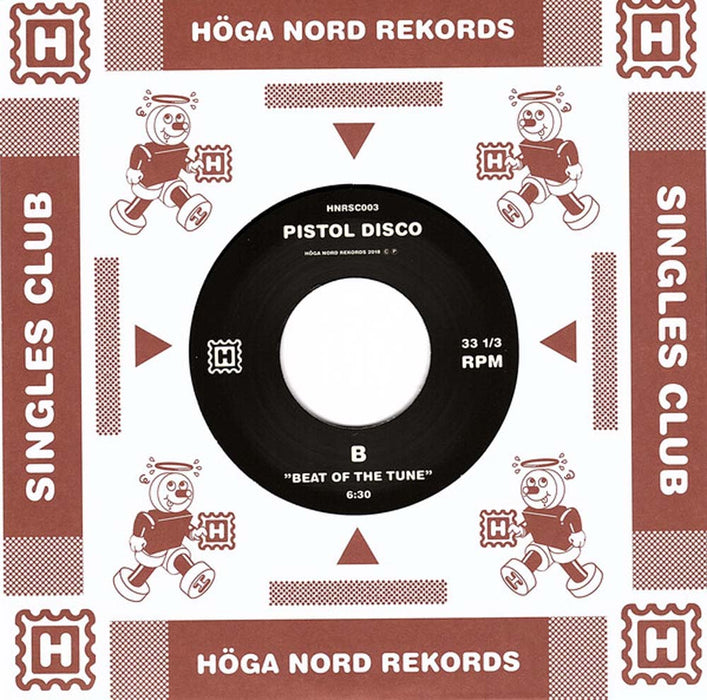 Pistol Disco Organs & Drums Limited 7" Vinyl Single New 2018