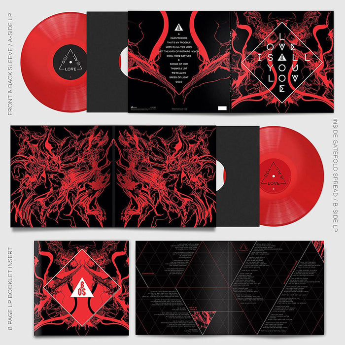 Band of Skulls Love is All You Love Red Vinyl LP New 2019