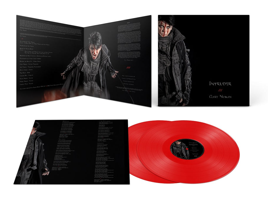Gary Numan Intruder Vinyl LP Indies Red Colour 2021