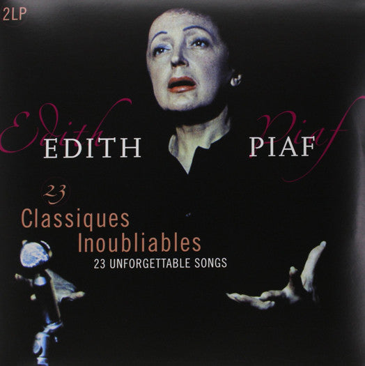 EDITH PIAF 23 CLASSIQUES INOUBLIABLES CLASSICS LP VINYL NEW (US) 33RPM