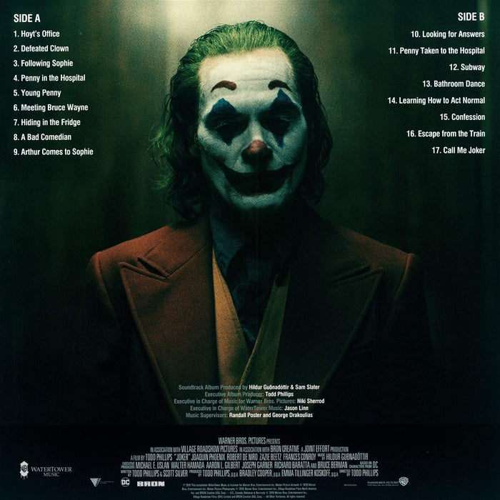 Joker - Original Soundtrack - Hildur Gudnadottir LP Vinyl Purple Colour 2019