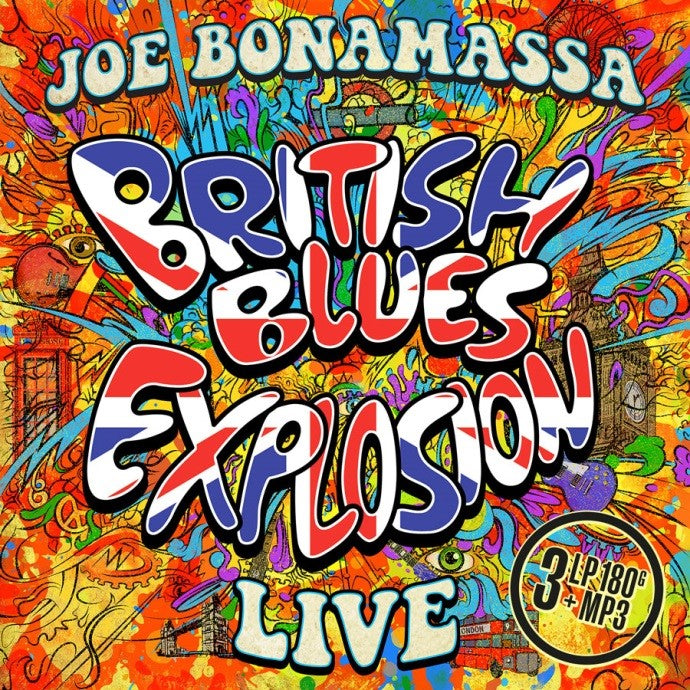 Joe Bonamassa ‎British Blues Explosion Live LTD Coloured Vinyl LP New 2018