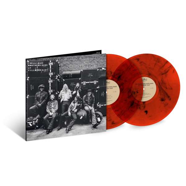 The Allman Brothers Band At Fillmore East Vinyl LP Smokey Red & Black Colour