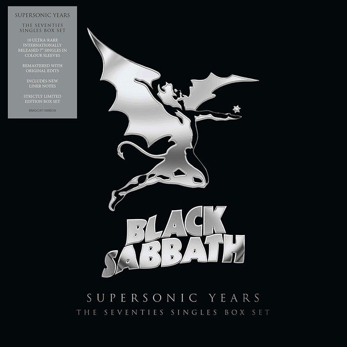 Black Sabbath Supersonic Years: The 70s Singles Box Set 10 X 7" Box Set NEW