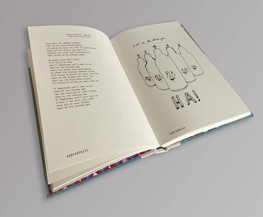 The Work - The Lyrics Of Scott Hutchison of Frightened Rabbit Hardback Book